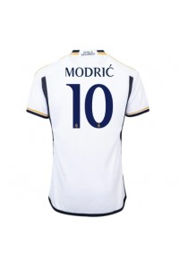 Fotbalové Dres Real Madrid Luka Modric #10 Domácí Oblečení 2023-24 Krátký Rukáv